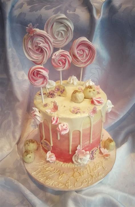 pink ombre drip cake the joy of cake