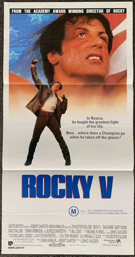 All About Movies Rocky 5 Daybill Poster Original 1990 Sylvester