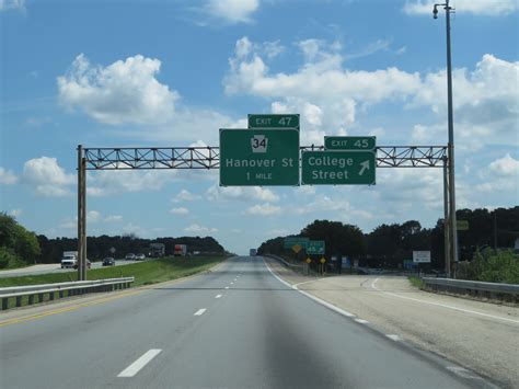 Pennsylvania Interstate 81 Northbound Cross Country Roads