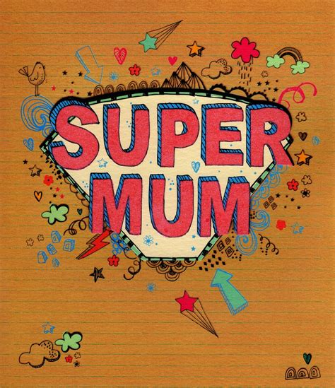 Super Mum Best Mum In Universe Mothers Day Card Cards Love Kates