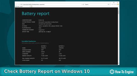 Using the data provided in that report, you can get a lot of useful information about your battery, including how its capacity has decreased over time and battery usage statistics. How to check battery report on Windows 10 PC without softwares