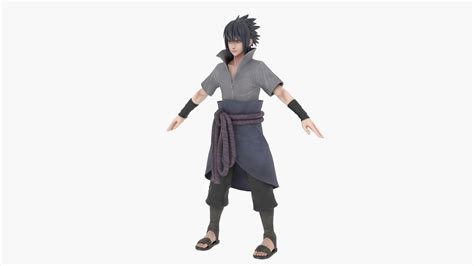 Uchiha Sasuke Rinnegan Free 3d Model By Ilham45