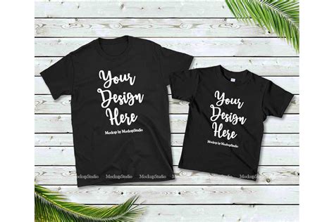 Chocolate mockup free psd to present your design of a packaging. Family Tshirt Mockup Bundle, Mommy & Me Mock Up By ...