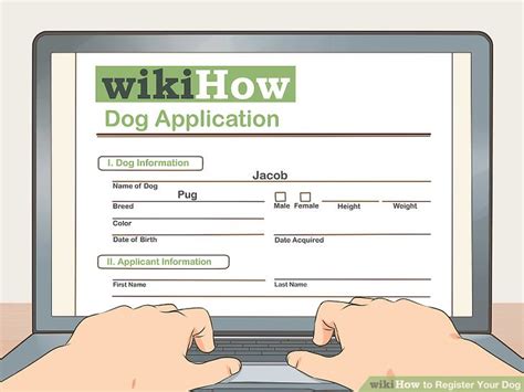 How To Register Your Dog 6 Steps With Pictures Wikihow