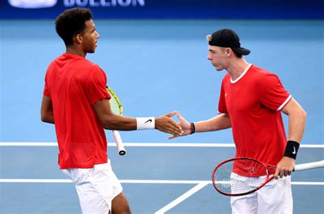 I think it's just consistency. RANKINGS. Shapovalov, Auger Aliassime, Raonic, Schnur the ...