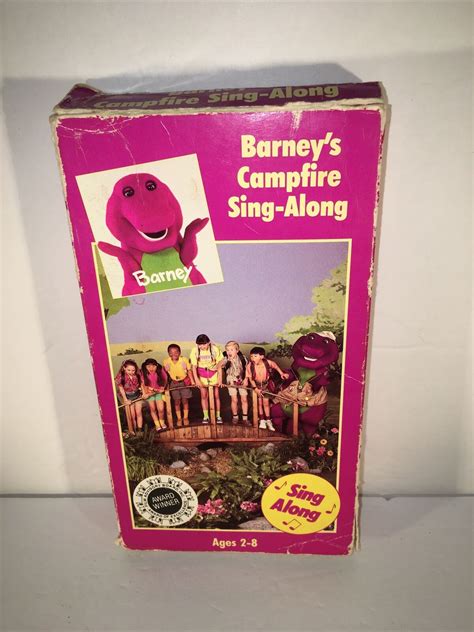 Barney Friends Campfire Sing Along Vhs Video Tape Vtg Rare My Xxx Hot