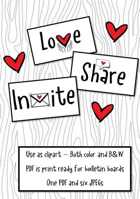 Love Share Invite Etsy