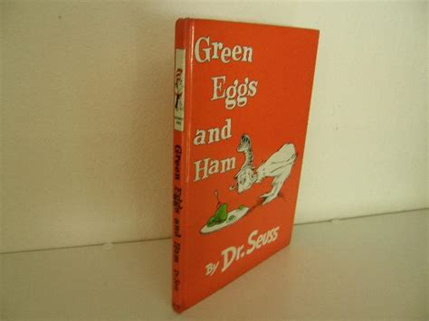 green eggs and ham par seuss dr near fine hardcover 1960 1st edition quintessential rare