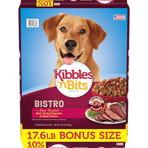 With dry and wet dog offered for your pooch, pet owners are asking if kibbles 'n bits good for their dogs. Kibbles 'N Bits Bistro Oven Roasted Beef, Spring Vegetable ...