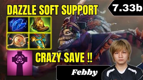Patch B Febby Dazzle Soft Support Gameplay Dota Full Match Gameplay Youtube