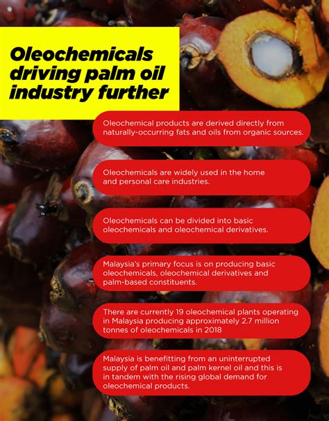 We are from faculty of chemical engineering , uitm terengganu. How oleochemicals production is contributing to the palm ...