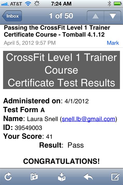There are three levels of crossfit certification: CrossFit Level 1 Certification-Tomball