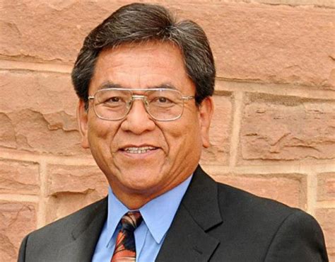Russell Begaye President Of The Navajo Nation Gives A Dignified