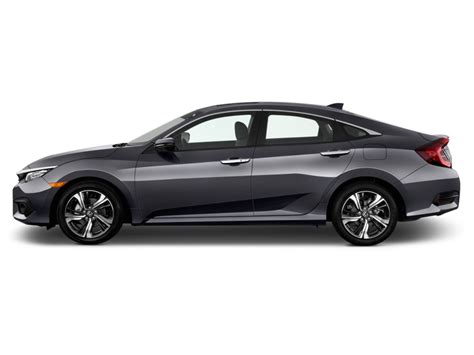Image 2017 Honda Civic Touring Cvt Side Exterior View Size 1024 X