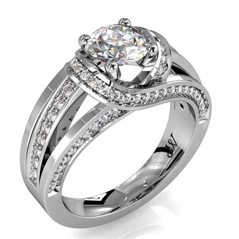 In 1886, tiffany introduced the engagement ring as we know it today. Round Brilliant Cut Diamond Solitaire Engagement Ring ...
