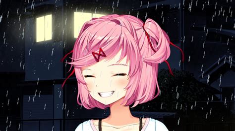 Ddlc Mod Natsukis Walk In The Rain Youtube