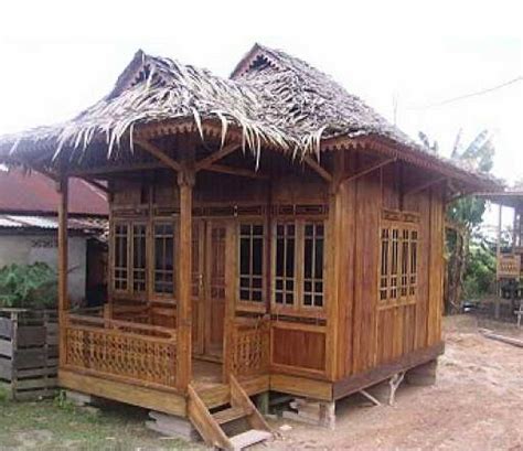 Bambu dan kayu adalah contoh bahan organik. Contoh Desain Rumah Bambu Minimalis Modern Terbaru