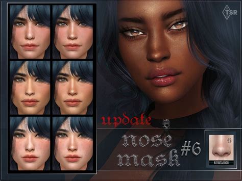 The Sims Resource Nose Mask 06 Update For Sim Creators The Sims Sims