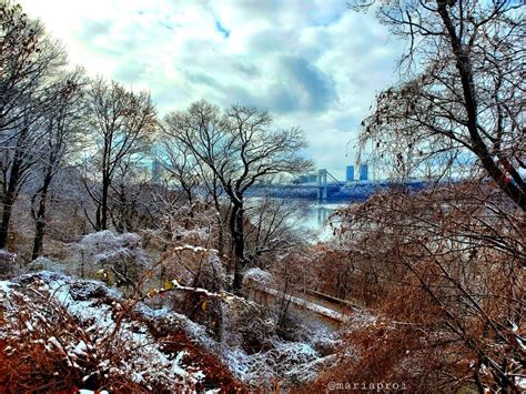 View Of The George Washington Bridge From Fort Tryon Park