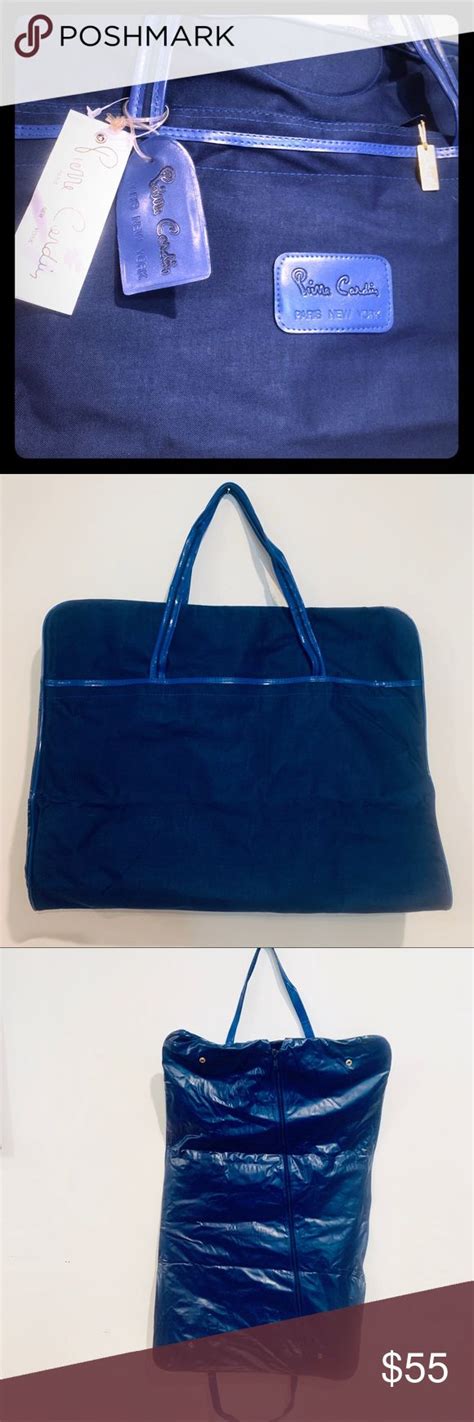 Pierre cardin bags price in malaysia july 2021. Pierre Cardin Garment Bag With Tags Vintage Blue | Bags ...