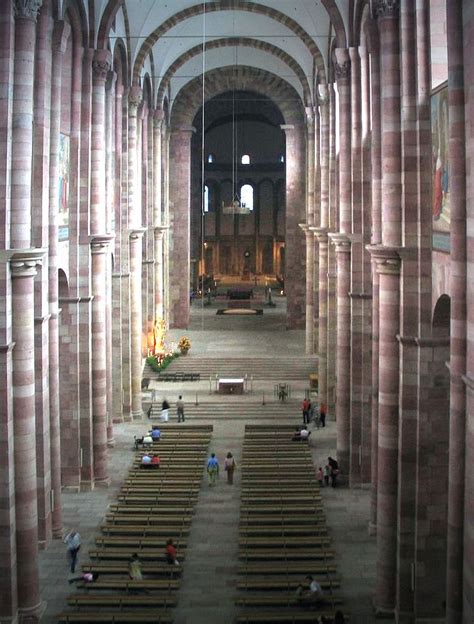 Inside Speyer Cathedral Speyer Romanesque Cathedral