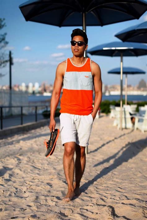 An upscale party requires a sharp and trendy outfit. 20 Dashing Beach Outfit For Men To Try - Instaloverz