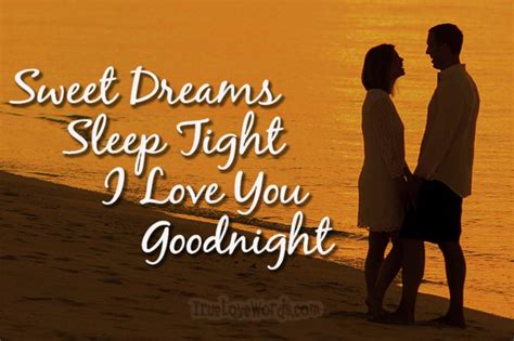 Sweet Good Night Love Messages For Her True Love Words