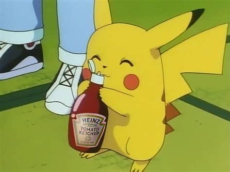 Pikachu Love Heinz Ketchup By Rock455 On Deviantart