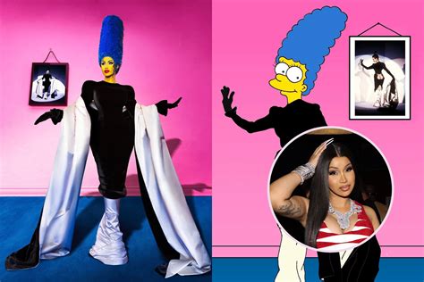 Artist Threatens To Sue Cardi B Over Sexy Marge Simpson Halloween
