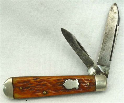 Vintage 2 Blade Boker 9695 Folding Pocket Knife Ebay