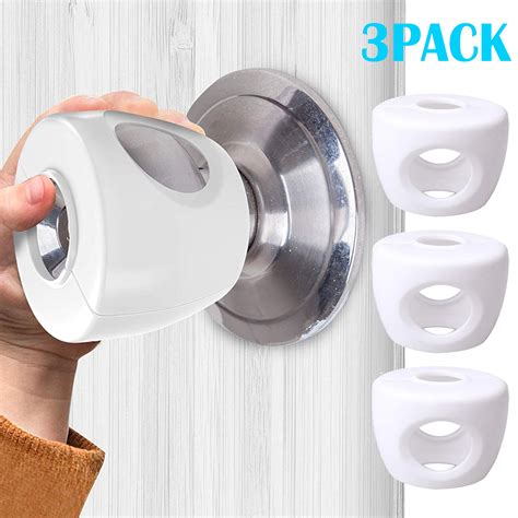 Eeekit 3pack Door Knob Safety Cover For Baby Toddler And Kids Child