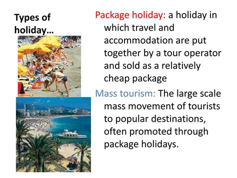 Ppt What Are The Attractions Of Different Holidays Powerpoint