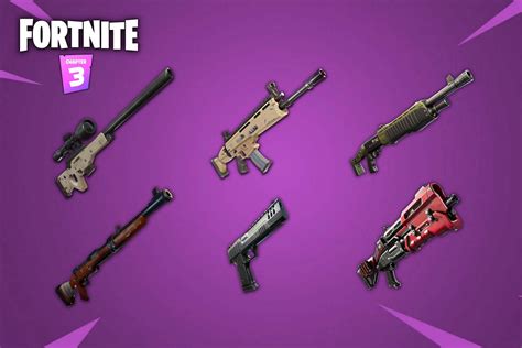 6 Fortnite Chapter 2 Weapons That Are Dearly Missed In Chapter 3 Season 1