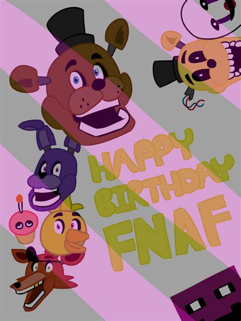 Happy Birthday Five Nights At Freddy S By Popperremix On Deviantart