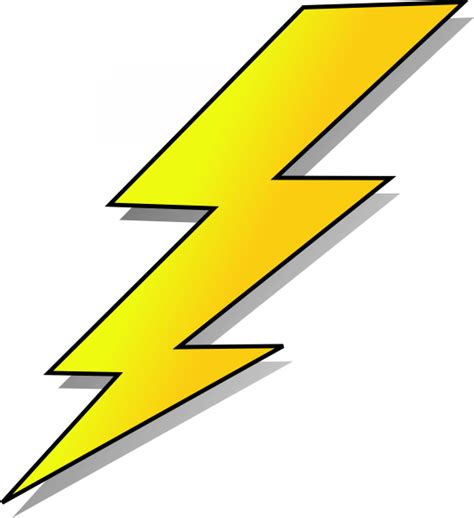 Yellow lightning comic background vector. news cartoon net: Cartoon Lightning Thunderbolt