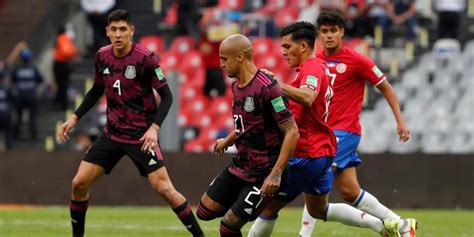 M Xico Vs Costa Rica Empate Resumen Y Cr Nica Eliminatorias A Qatar Mundial Qatar