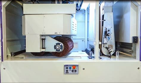 Sheet Metal Deburring Machines Dm660 Zpk Laser Parts Deburring And