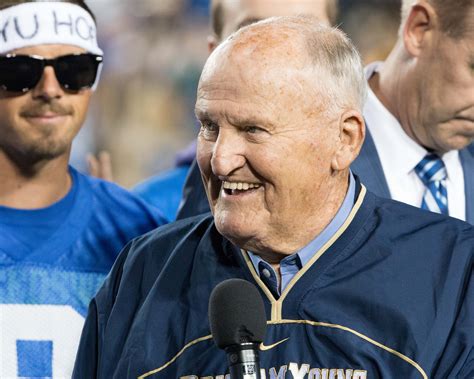 Legendary Byu Football Coach Lavell Edwards Dies At 86 The Daily Universe