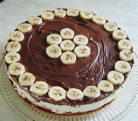 Schokoladen - Bananen Torte - 1k Rezepte