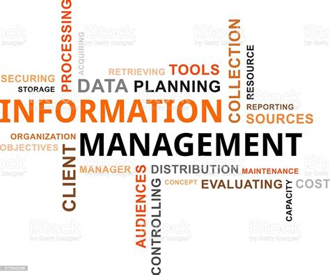 Word Cloud Information Management Stock Illustration - Download Image Now - iStock