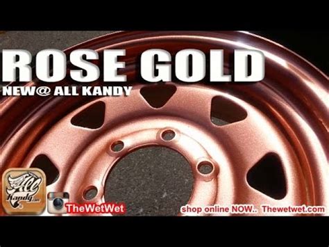 Maybe you would like to learn more about one of these? ROSE GOLD PAINT ... PAINT YOUR VEHICLE with ALLKANDY ROSE ...