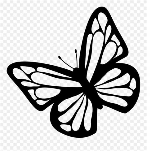 Butterfly Silhouette Simple Butterfly Svg Free 232 Svg File For Cricut