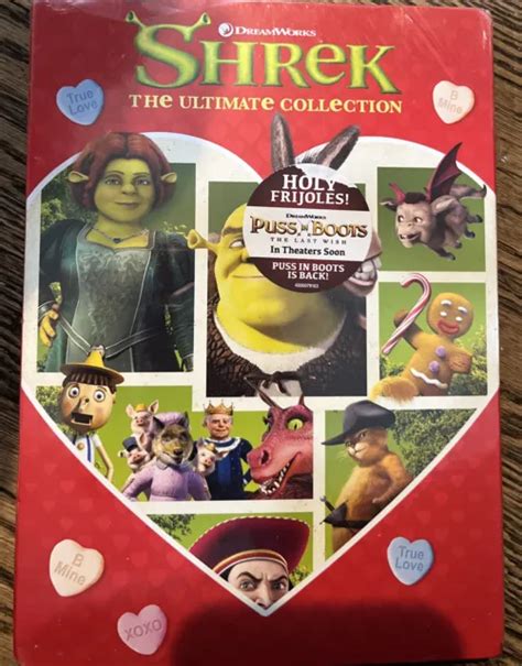 Dreamworks Shrek Ultimate Collection Dvd Set 1 2 3 Forever After