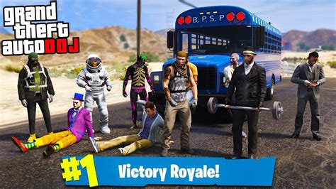 Gta 5 Roleplay Doj 71 Fortnite Battle Bus Youtube