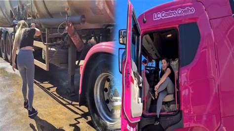pemandu lori wanita di brazil famale drivers truck youtube