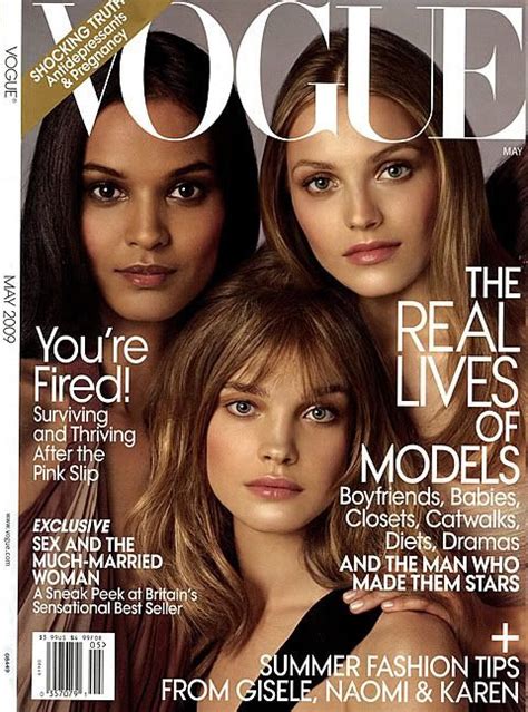 The Fashion Folio Natalia Vodianova On Covers Of Vogue