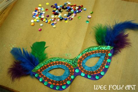 Carnival Mask Craft Carnaval Do Brasil Homeschool Companion