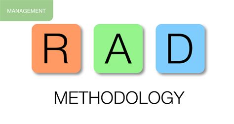 The development of the rapid application development (rad) concept was the basis for creating a flexible, adaptive application development system that the rad methodology is not applicable for building complex calculation programs, operating systems or spacecraft control programs, i.e. Rapid Application Development Methodology