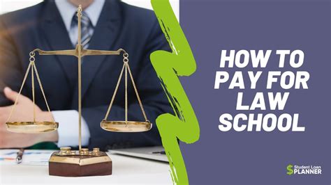 How To Pay For Law School Student Loan Planner Youtube