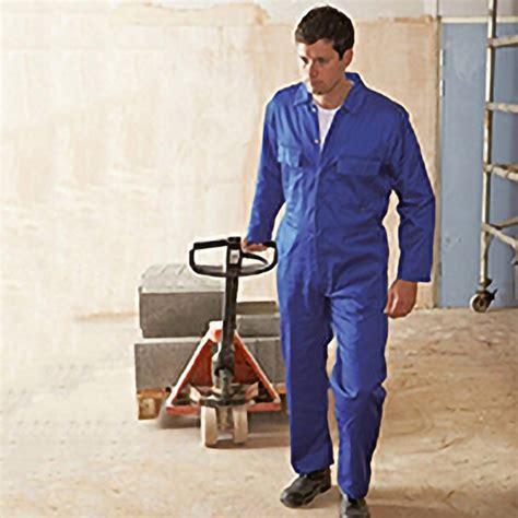 Portwest Mens Euro Work Polycotton Coverall S999 Workwear Cdon